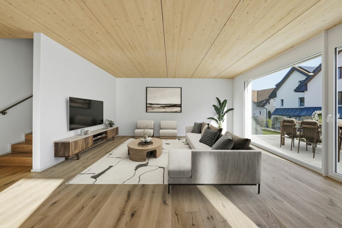 Modernes Doppel-Einfamilienhaus mit  viel Platz, hochwertigem Ausbau und  Garten in Stein am Rhein - Bild 2