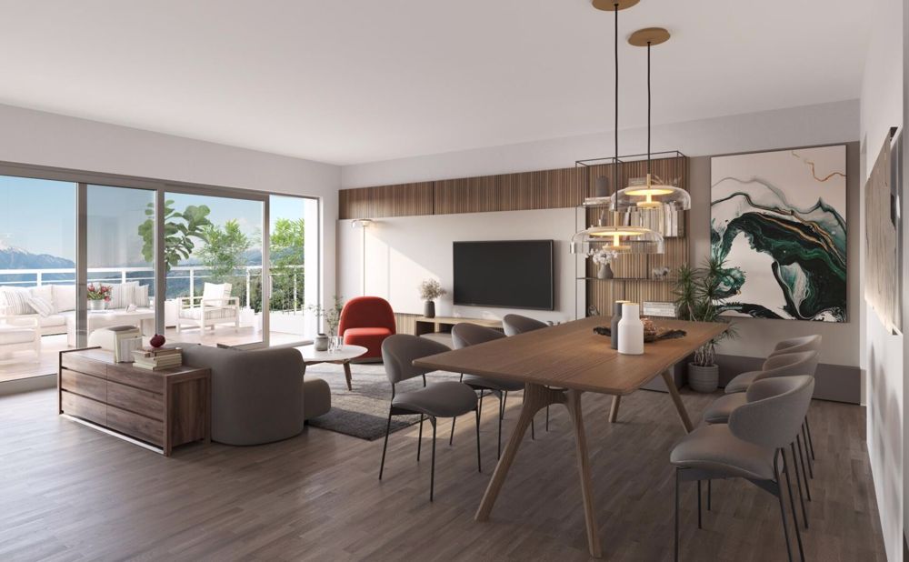 3.5-Zimmerwohnung in Flanthey - Bild 2