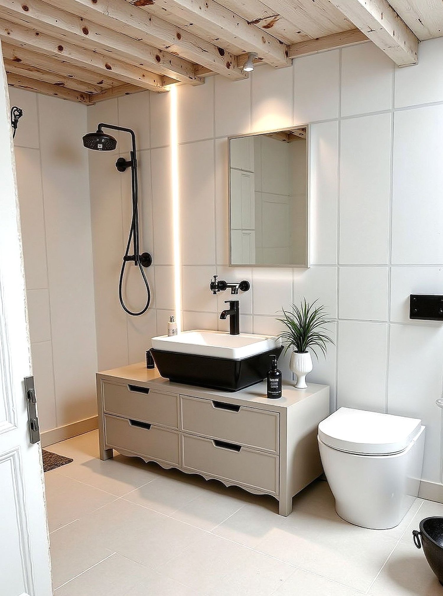 Moderne 4.5-Zimmer-Dachwohnung mit Cheminée in Auenstein -  Bild 11