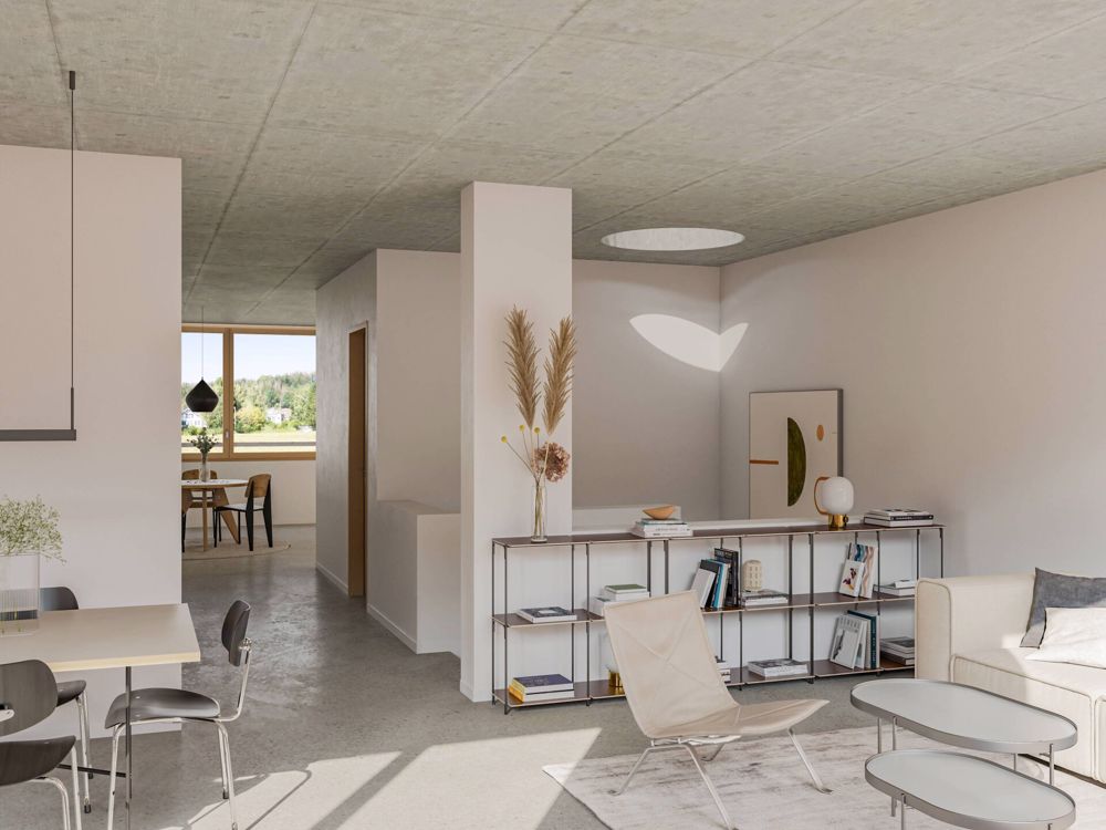 Wohnen im Neubau: Maisonette-Oase mit Gartensitzplatz und Alpensicht! - Bild 4