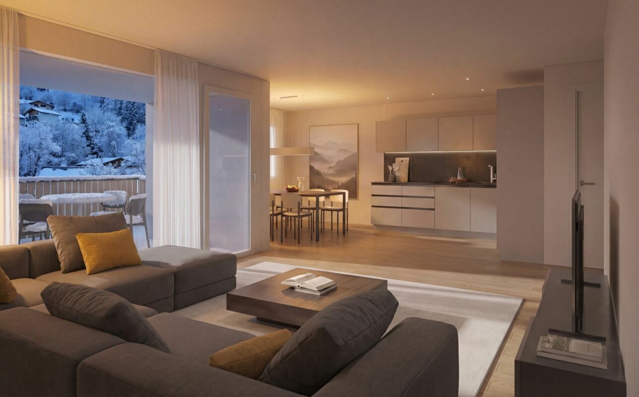 Moderne 4.5 Zimmer Terrassenwohnung (Erstwohnsitz) -  Bild 2