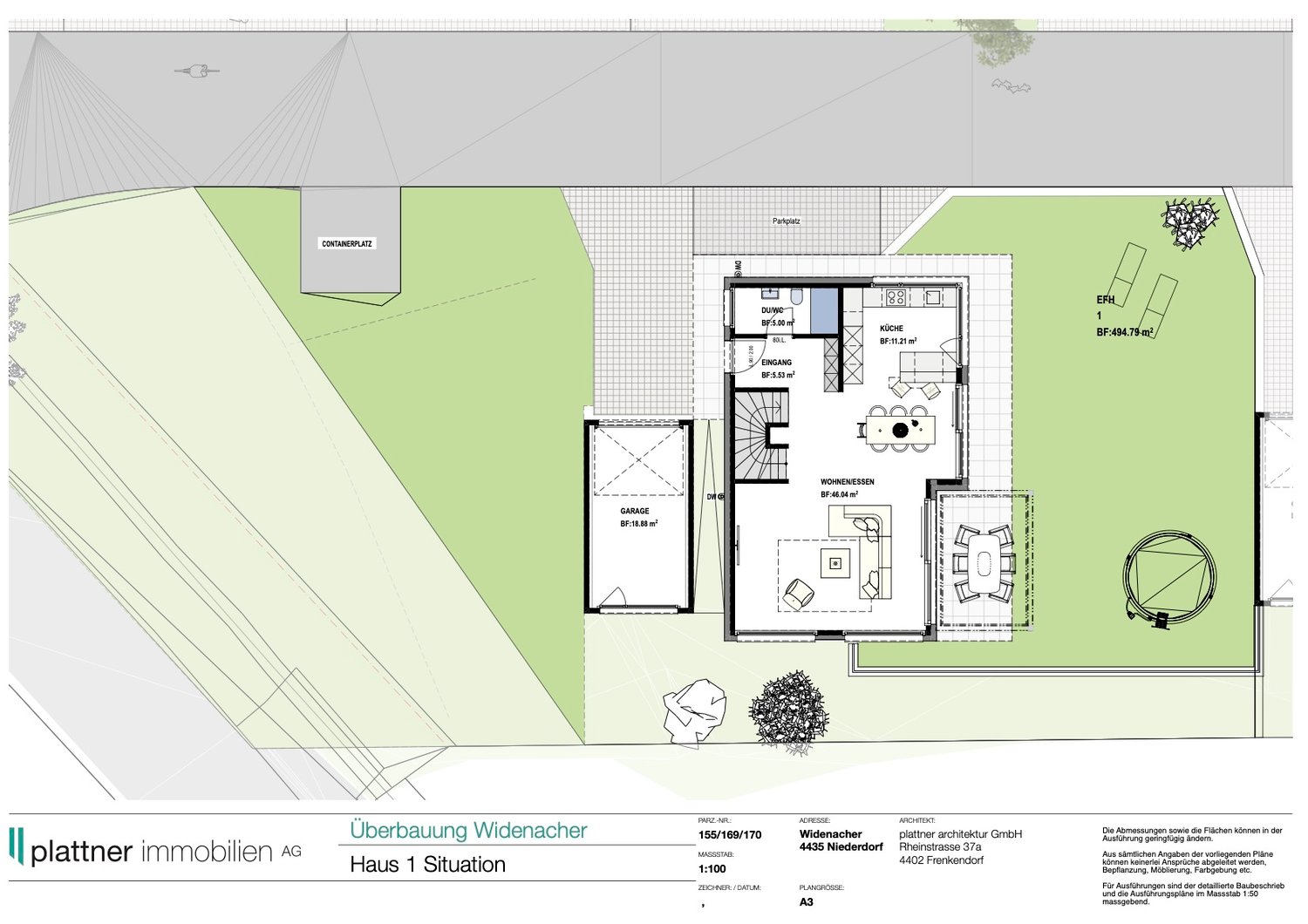 5.5 Zimmer Einfamilienhaus Niederdorf Haus 1 - Bild 11