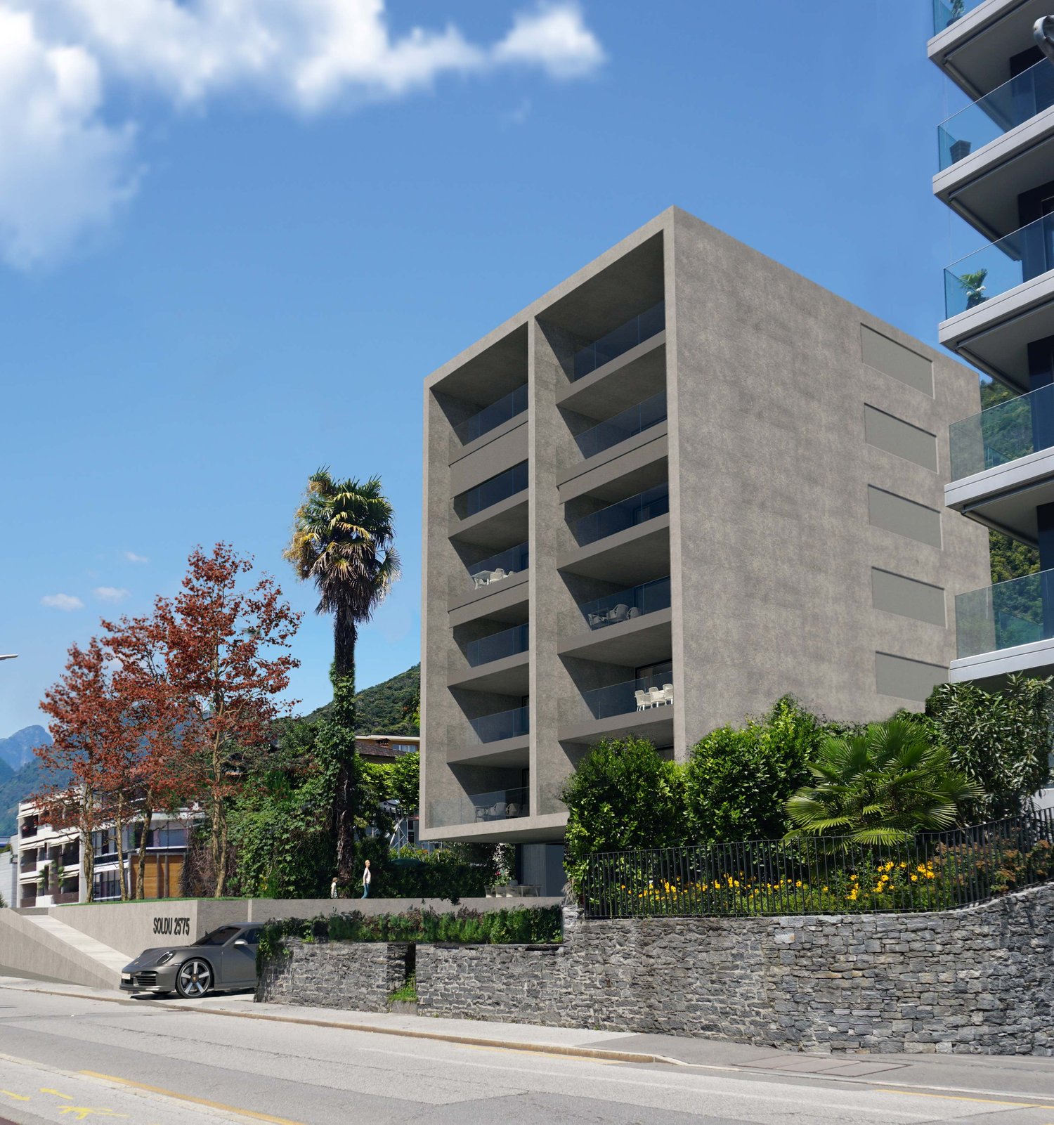 SOLDUNO - LOCARNO VENDESI APPARTAMENTI DI ALTO STANDING DA 3 1/2 e 4 1/2 LOCALI -  Bild 2