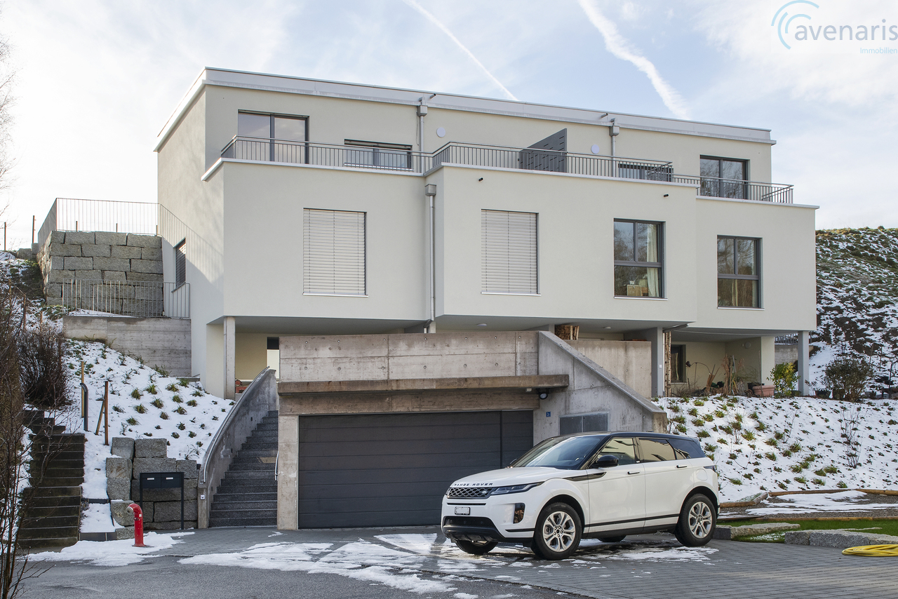 Neubau: Ein Doppeleinfamilienhaus ist noch frei - Ansicht