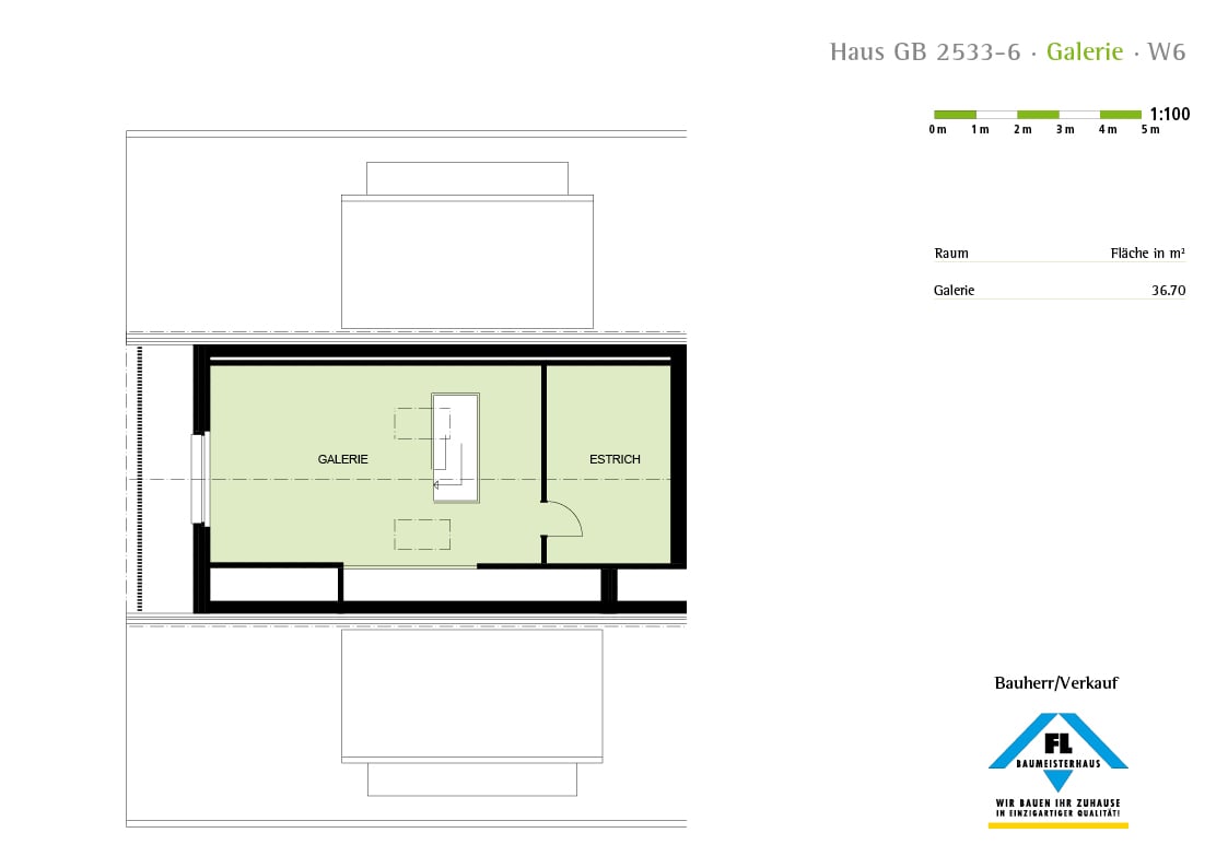 neue 4 1/2 Zimmer Galeriewohnung links - Bild 6