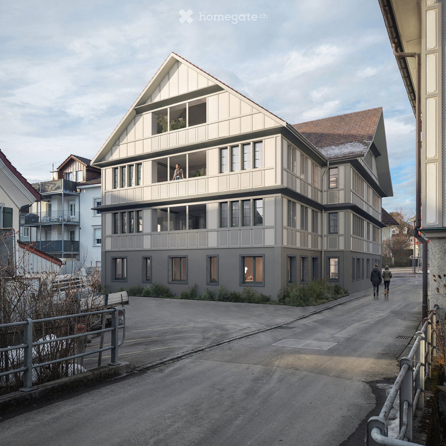 Neubau Dorfplatz 7 – neue 2.5- & 3.5-Zimmer-Eigentumswohnungen | Wattwil -  Bild 9