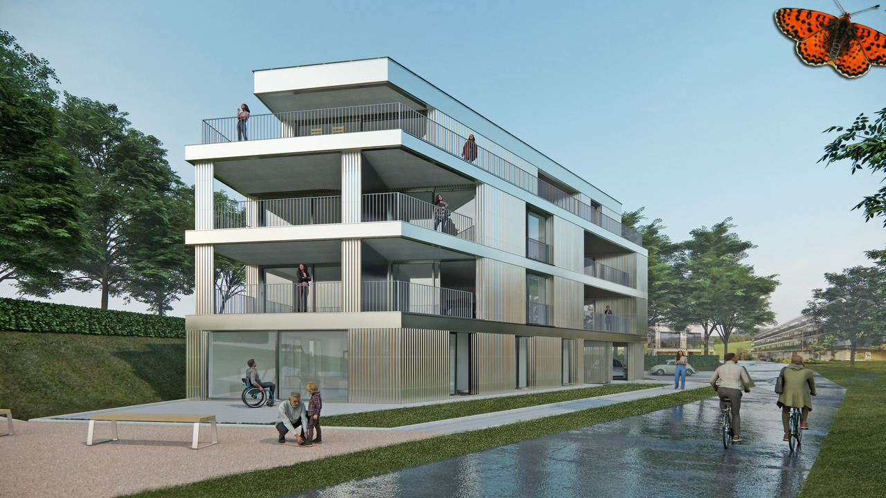 Magnifique 4½ pièces en rez-de-jardin avec terrasse de 44 m² -  Bild 4