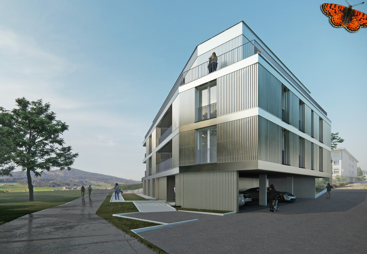 Magnifique 4½ pièces en rez-de-jardin avec terrasse de 44 m² -  Bild 7