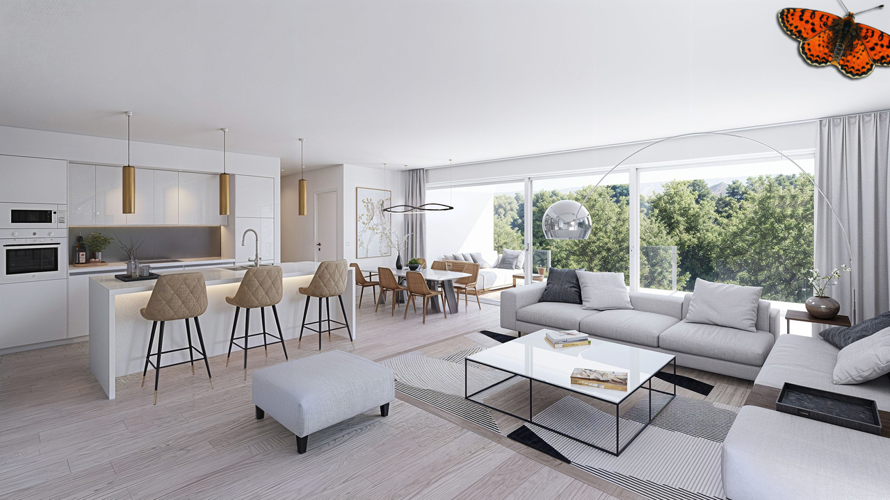 Magnificent 4.5 rooms on the 3rd floor in a new promotion in Marly -  Bild 2