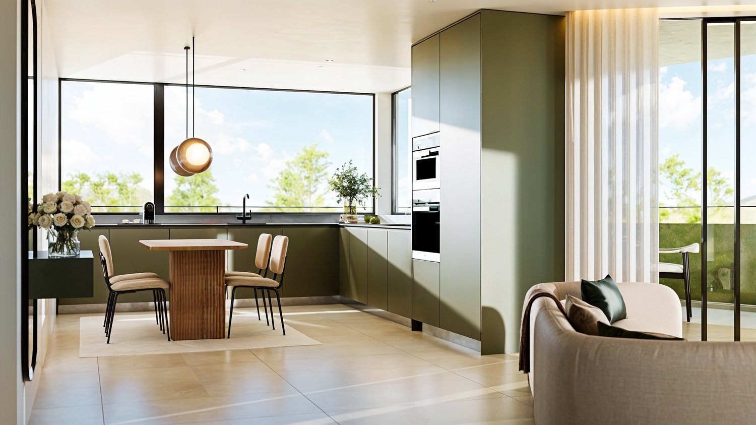 Moderne und helle 2,5-Zimmer-Wohnung in Romont -  Bild 3