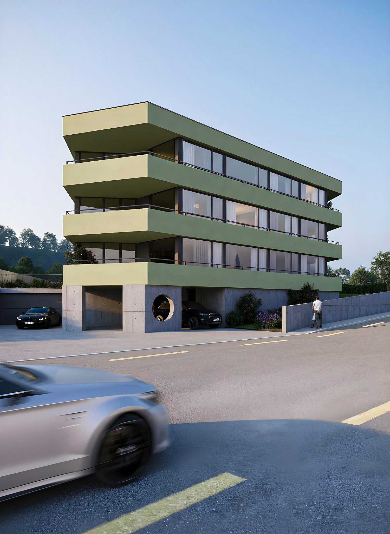 Moderne und helle 2,5-Zimmer-Wohnung in Romont -  Bild 5
