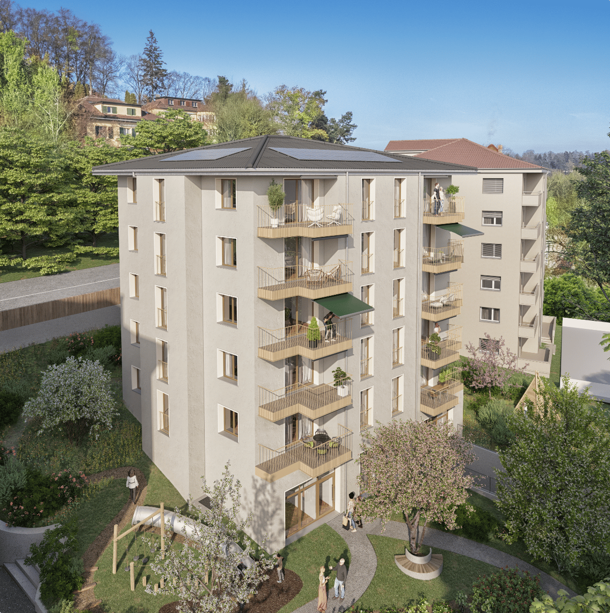 Balkone von Sous-Bois: Licht als täglicher Gast -  Bild 4