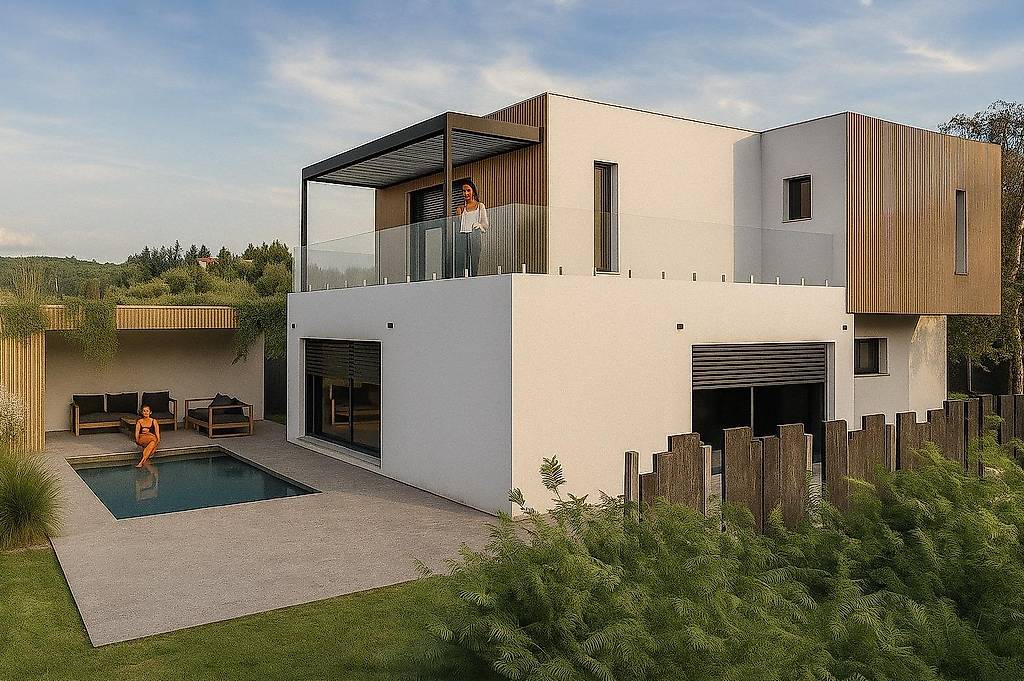 Exklusive Design Villa mit Pool -  Bild 2