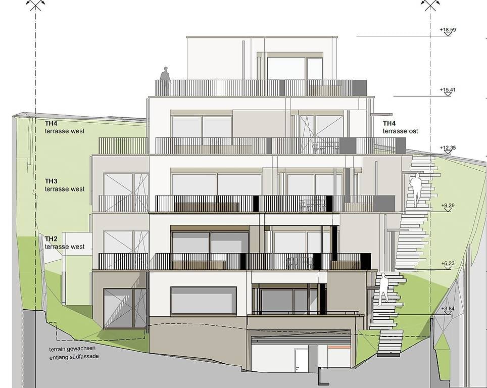 Terrassenhausprojekt 4TH mit Baubewilligung und Landparzelle -  Bild 2