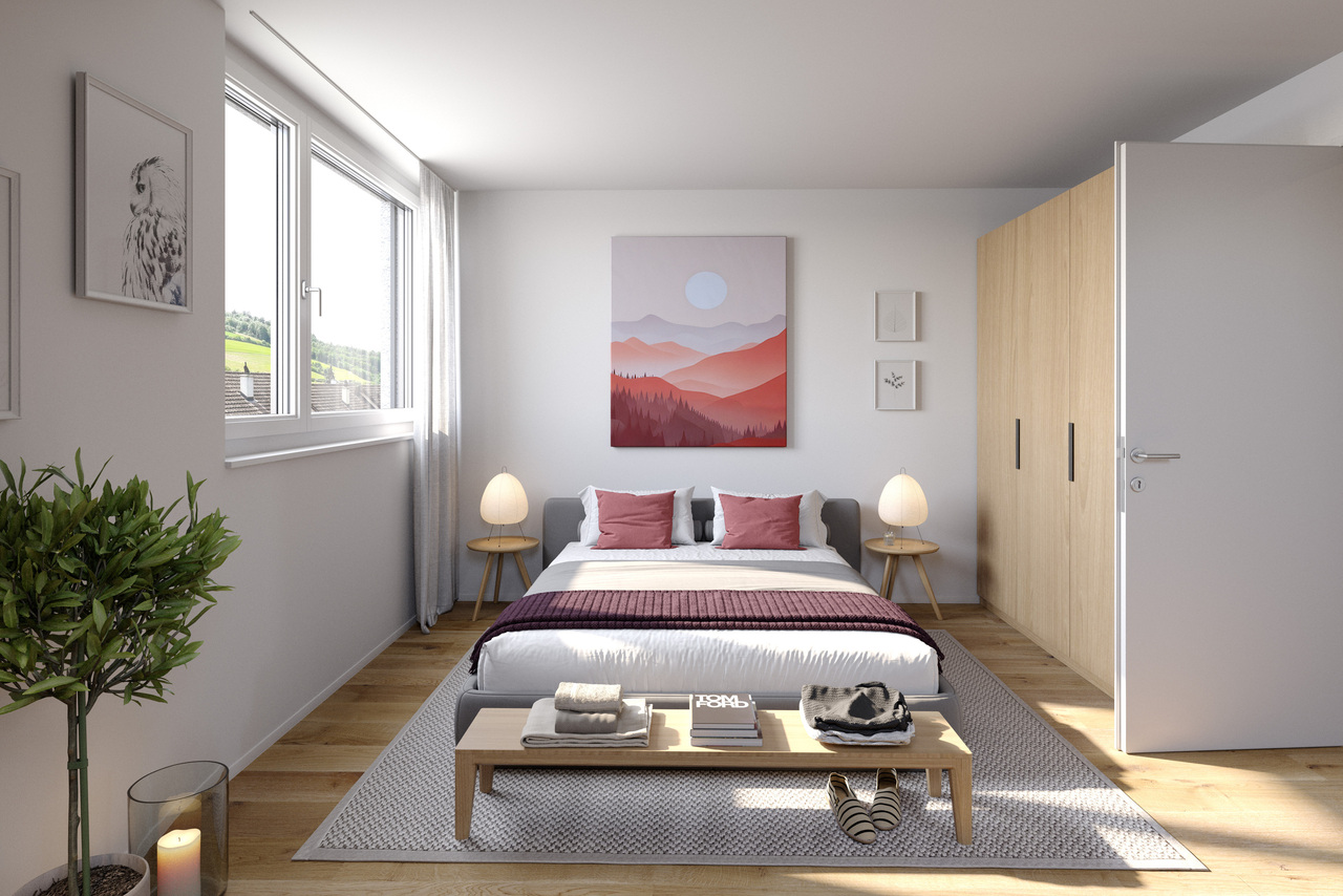 Reiheneckhaus-Neubau mit Garten und Terrasse inkl. Einstellhallenplatz -  Bild 7