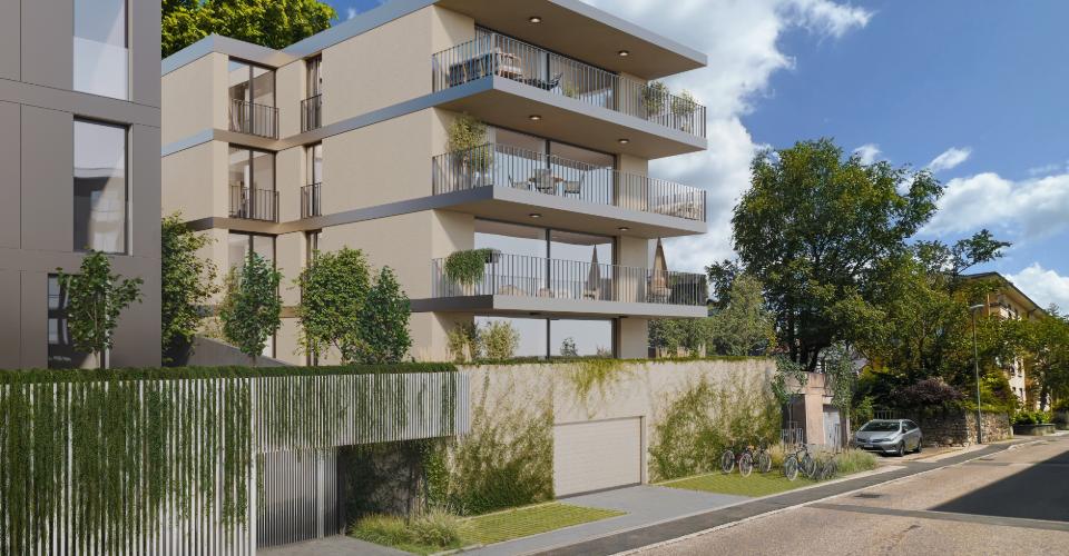 Nouveau projet à Neuchâtel - Appartement de 4.5 pièces au 1er étage (lot C) - Appartement 4.5 pièces - image - 3