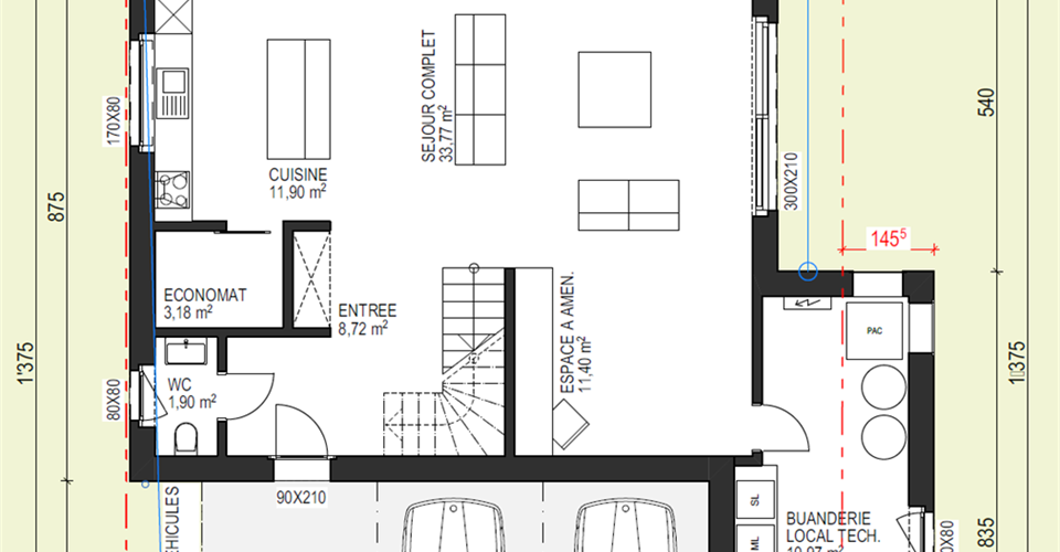 Magnifique villa d'architecte sur plans - Villa 4.5 pièces - image - 5