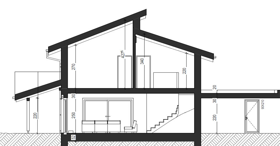 Magnifique villa d'architecte sur plans - Villa 4.5 pièces - image - 7
