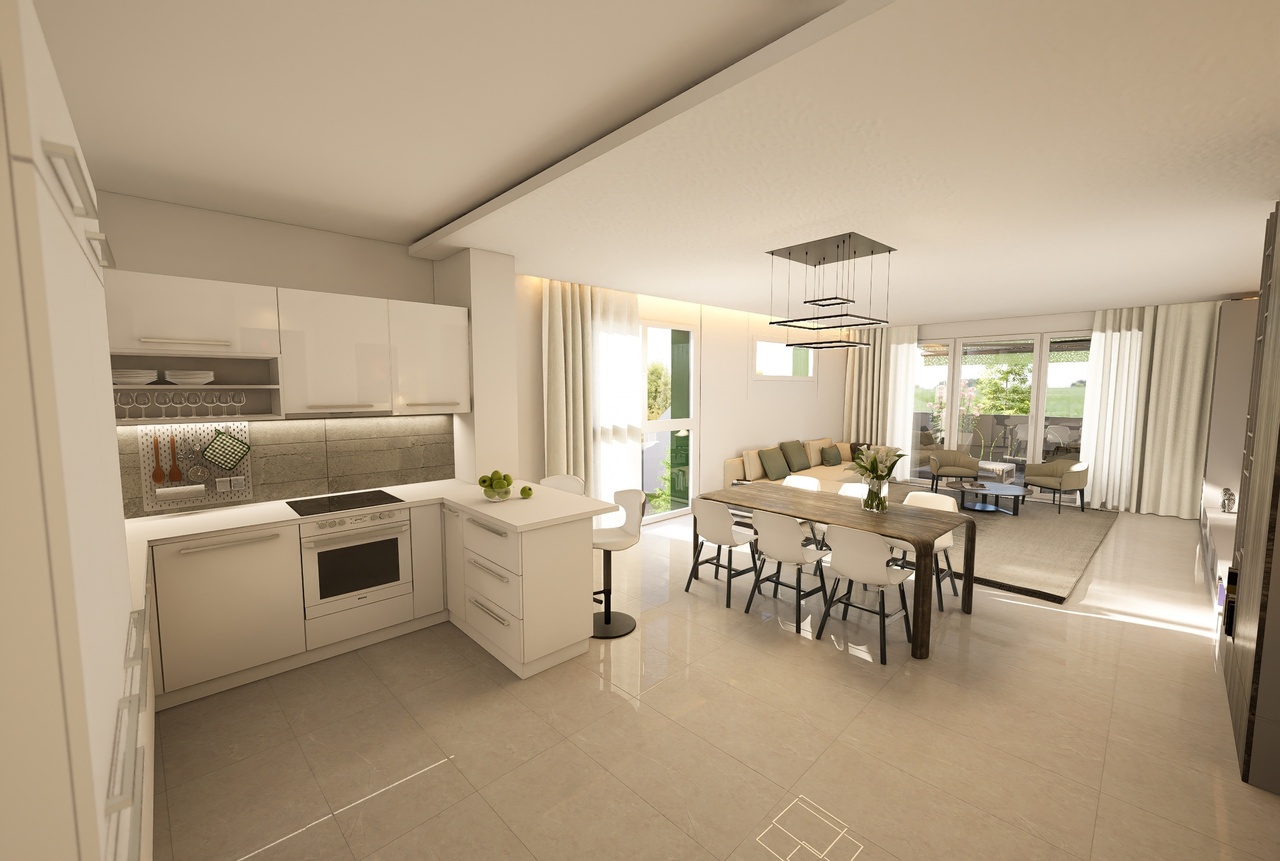 Parc du Moulin - Appartement 3.5 pces - Lot E03 -  Bild 6