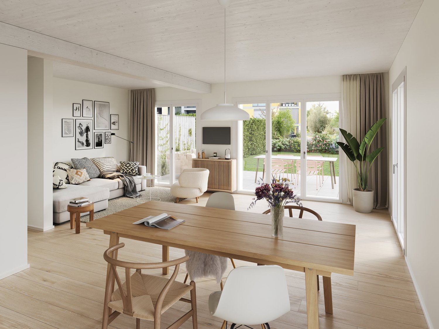 Bereit für's Eigenheim? - Neubau 6-Zimmer-Haus in Buchrain - Gemütliches Wohnen im Holzbau