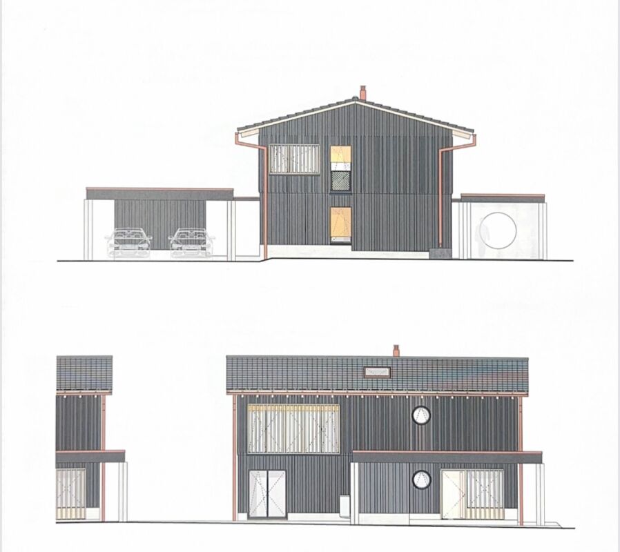 Neubau-Einfamilienhaus mit aussergewöhnlicher Architektur an Top-Lage. -  Bild 6