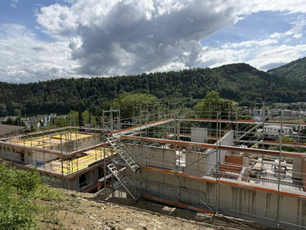 NEUBAU: Moderne DEFH mit Weitsicht, Häuser A-D - Baustelle Trimbach