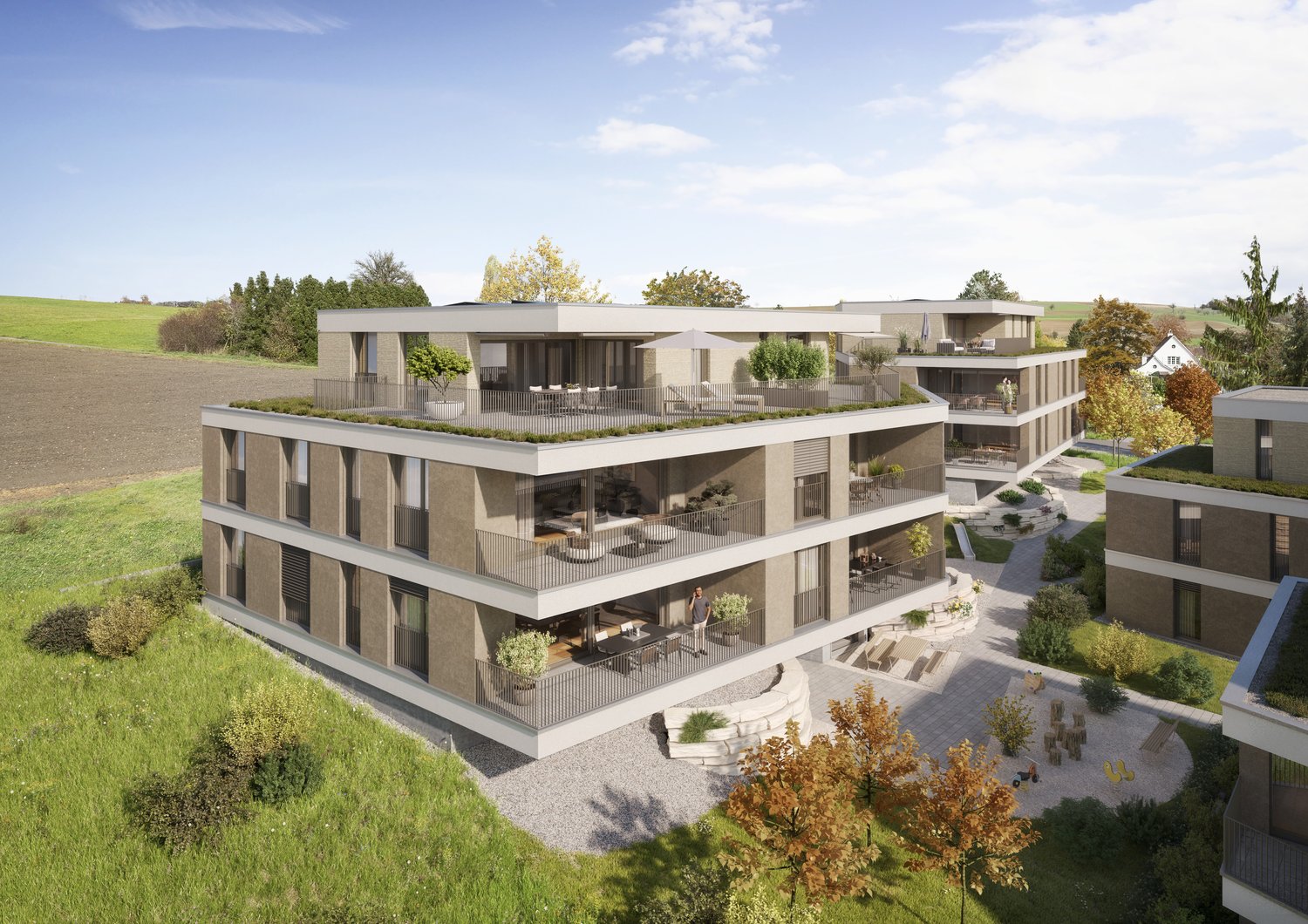WOHNEN MIT WEITBLICK: Neubau 4.5-Zimmer-Wohnung in Wegenstetten -  Bild 5