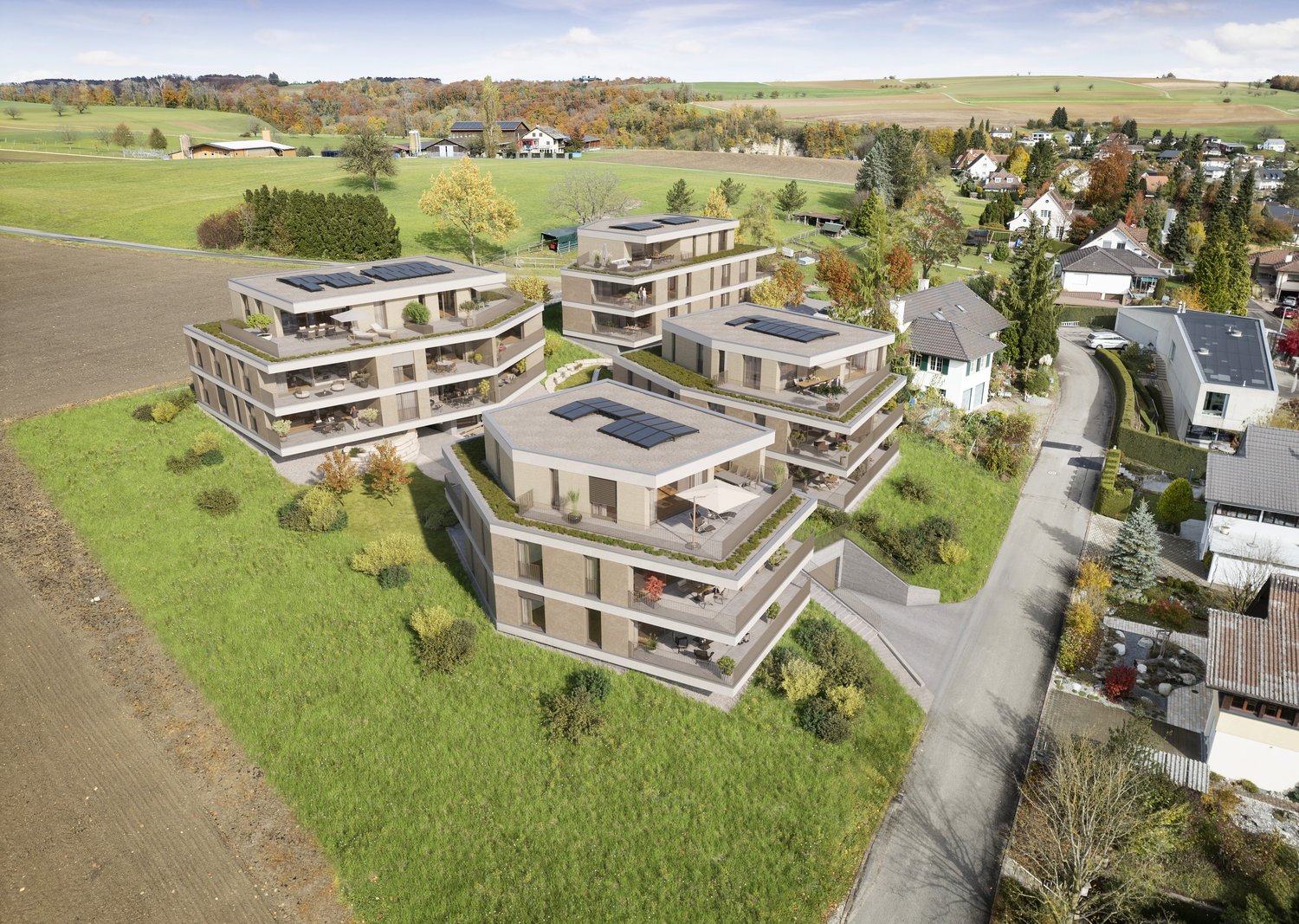 WOHNEN MIT WEITBLICK: Neubau 4.5-Zimmer-Wohnung in Wegenstetten -  Bild 6