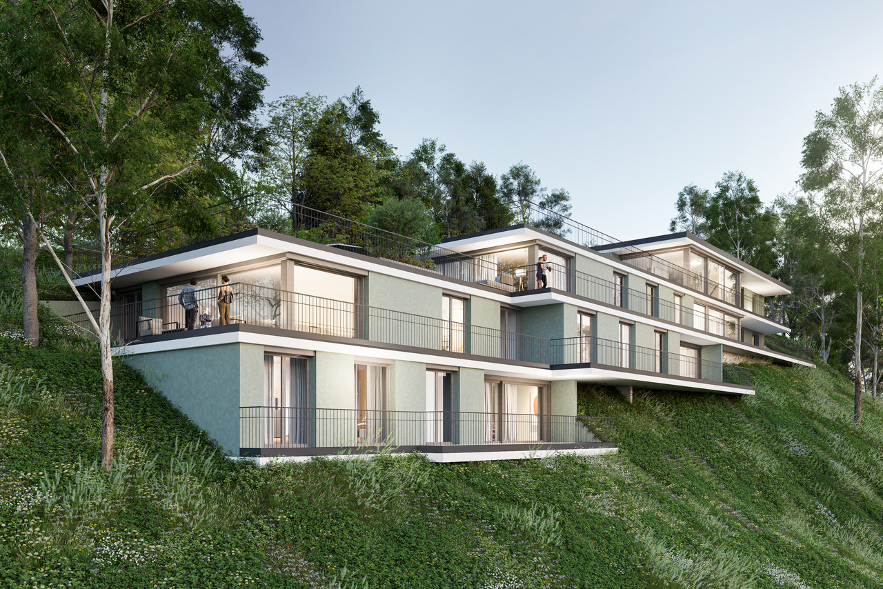 Exklusives Neubauprojekt Rääbe in Laufen - Wohnung 6 -  Bild 1
