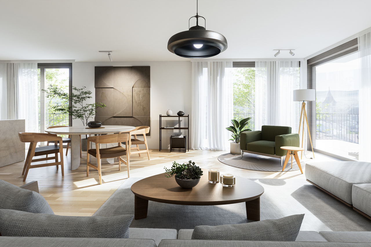 Exklusives Neubauprojekt Rääbe in Laufen - Wohnung 6 -  Bild 4
