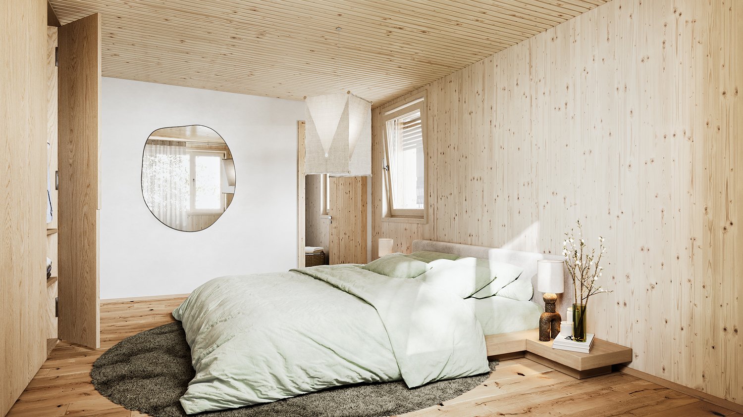 Gesundes, modernes Wohnen in 4.5-Zimmer-Neubau-Wohnung an ruhiger Lage in Wittenwil -  Bild 2
