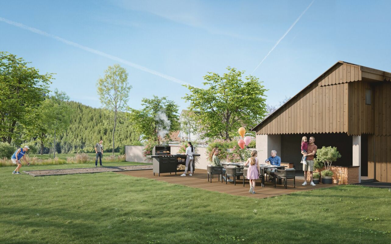 Grand appartement mansardé de 2.5 pièces au coeur de Moiry -  Bild 3