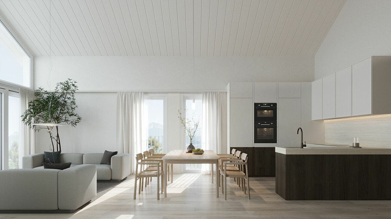 Grand appartement mansardé de 2.5 pièces au coeur de Moiry -  Bild 8