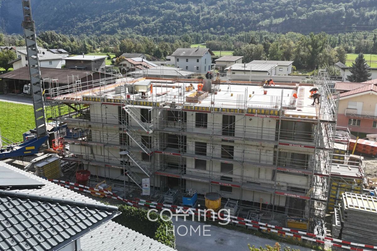 Grosszügige 5.5-Zimmer-Neubauwohnung in Niedergesteln - Balkon, Bergblick und nachhaltige Bauweise -  Bild 9