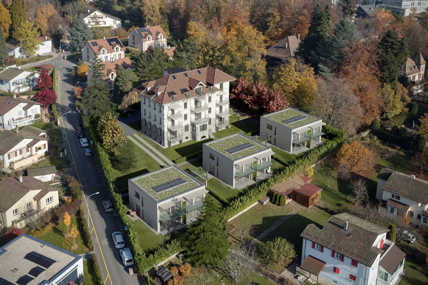 Appartement de 5.5 pièces dans vaste parc arborisé -  Bild 2