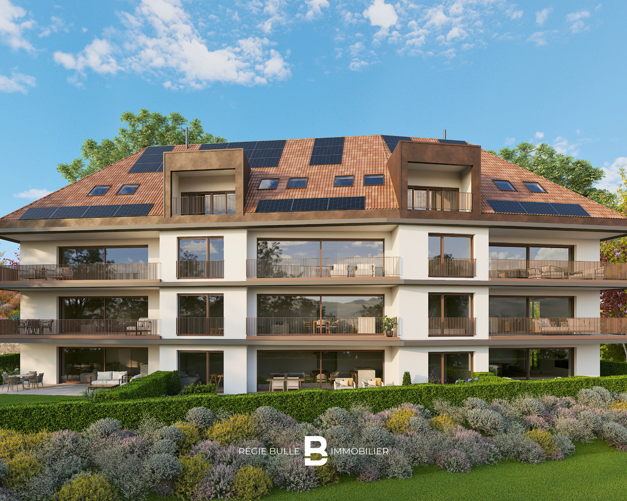 L'Écrin - Votre 3,5 pièces d'exception à St-Légier - Immeuble