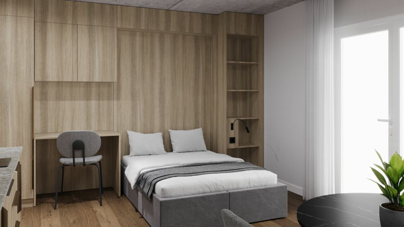 Vollmöbliertes BASIC Apartment - 25 m2 -  Bild 8
