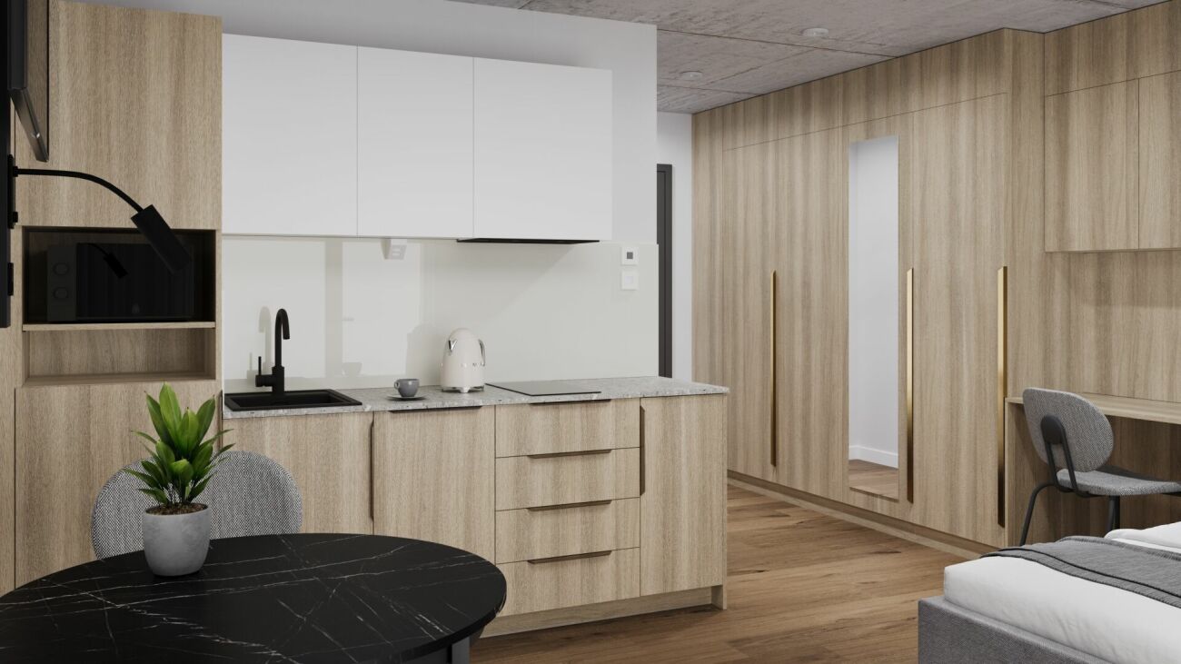Vollmöbliertes BASIC Apartment - 25 m2 -  Bild 9
