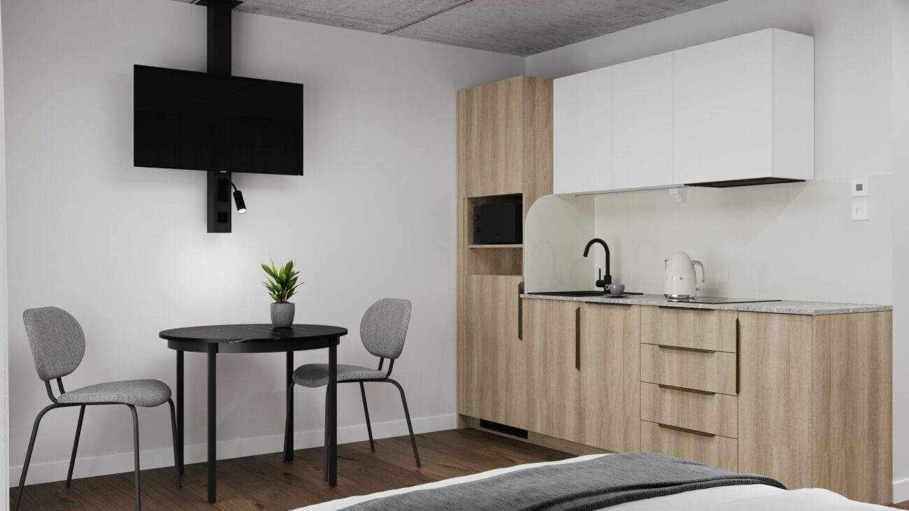 Vollmöbliertes BASIC Apartment - 25 m2 -  Bild 10
