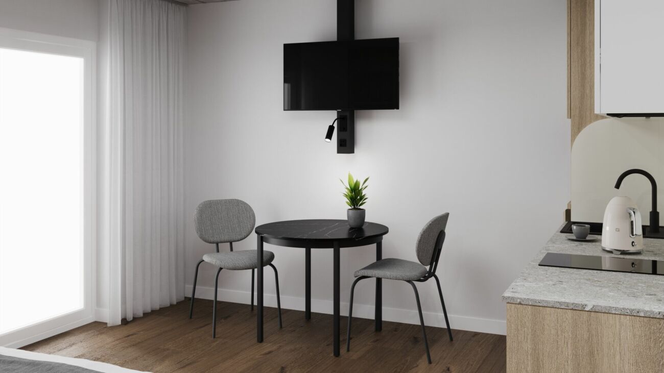 Vollmöbliertes BASIC Apartment - 25 m2 -  Bild 11