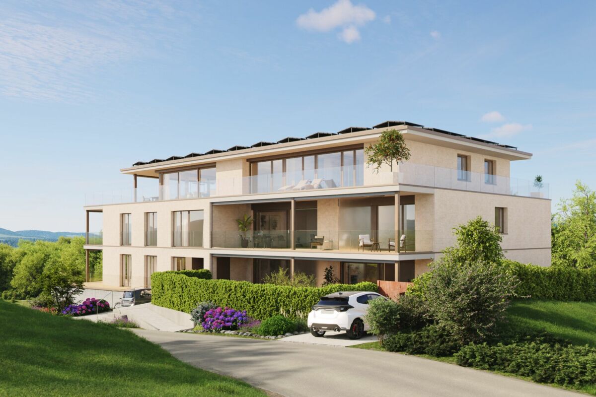 Neubau: 3.5 Zimmer Geschosswohnung im 1. OG (Wohnung Nr. 6) -  Bild 1