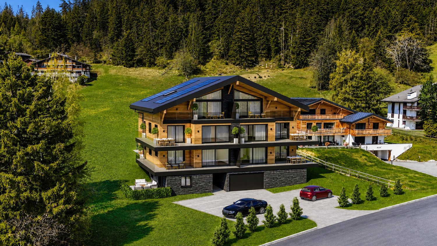 Attique de standing 2.5 pièces au coeur de Crans-Montana -  Bild 1