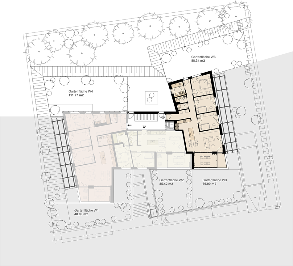 Exklusive Gartenwohnung mit hoher Energieeffizienz und unverbaubarer Aussicht.Neue Preise! - W6 -  Bild 6