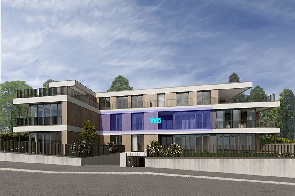 Exklusive Geschosswohnung mit hoher Energieeffizienz und unverbaubarer Aussicht. Neue Preise! - W5 -  Bild 2