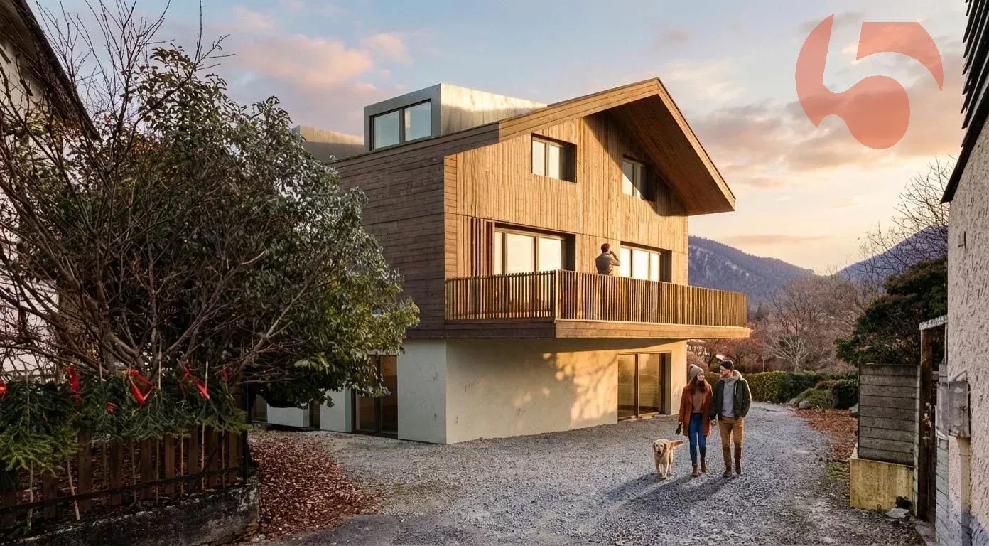 4.5 pièces neuf avec terrasse et jardin privatifs -  Bild 5