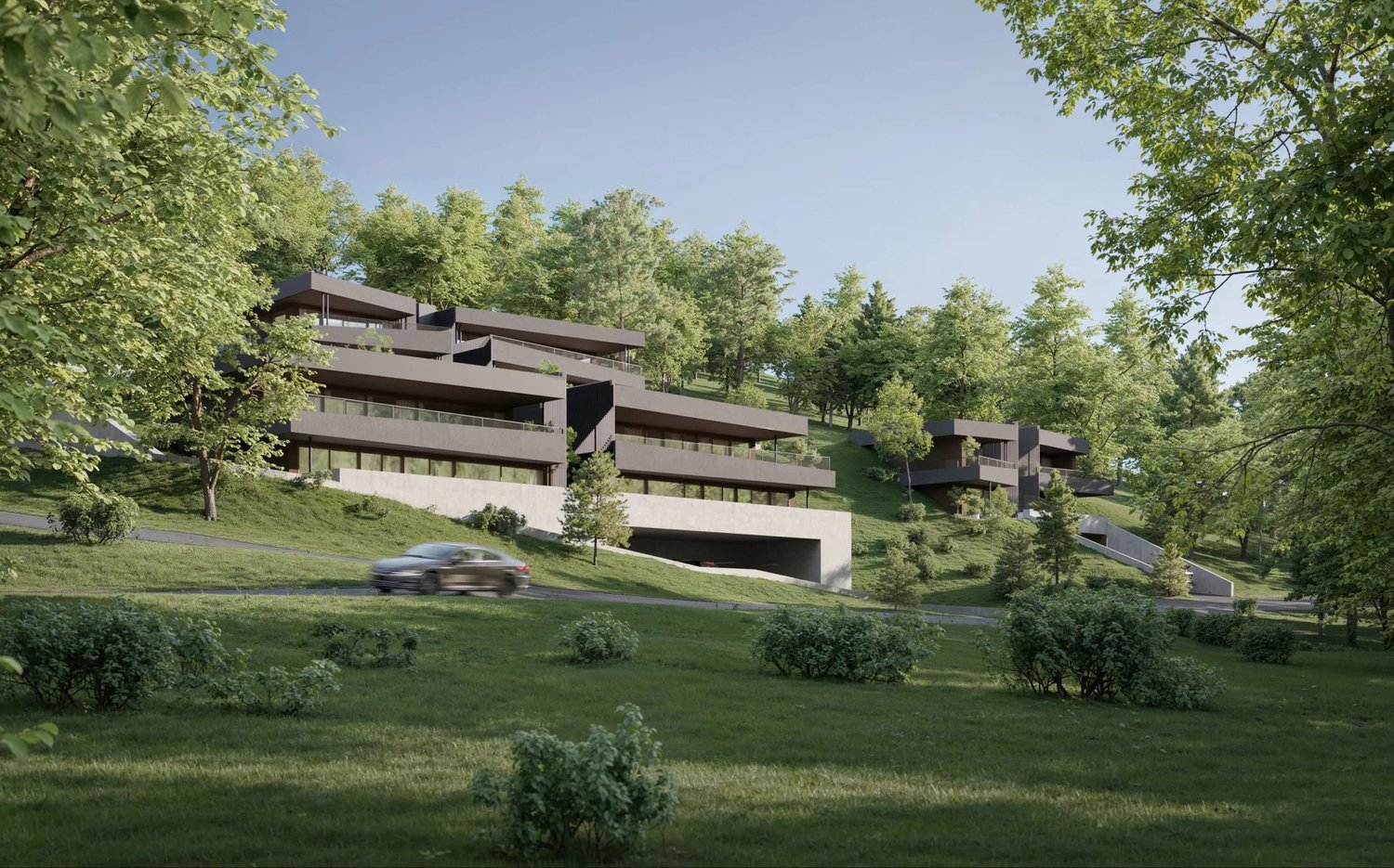 Sublime appartement de 4.5 pièces au rez-de-chaussée avec grande terrasse -  Bild 1