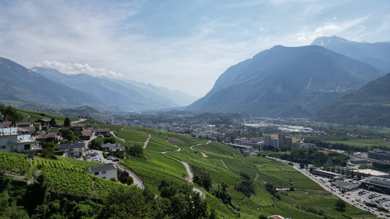 Lot B40 - 5.5 pièces neuf avec vue imprenable - Vue depuis les appartements