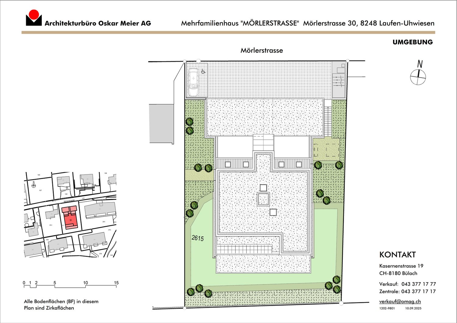 Keine 08/15 3.5-Zimmer-Terrassenwohnung - Situation