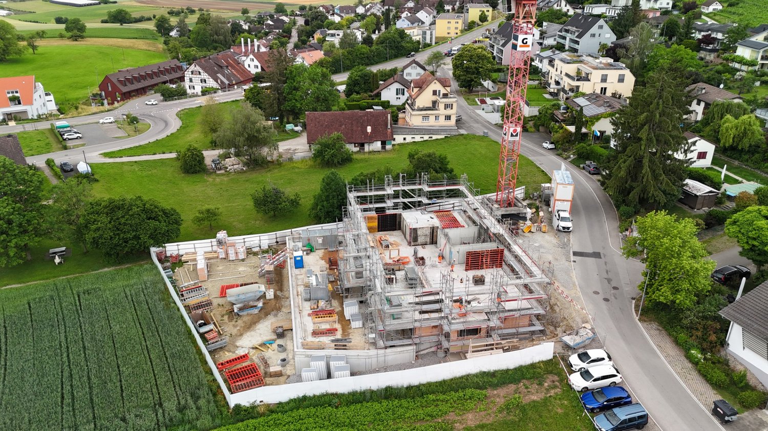 Die Praline 4.5-Zimmer-Attikawohnung mit über 39.0 m2 Terrasse - Baustand 15-06-2026