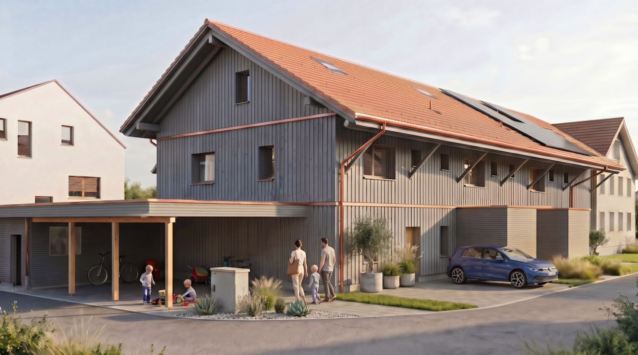 5.5 Zimmer Familienhaus mit cooler Dachterrasse -  Bild 2
